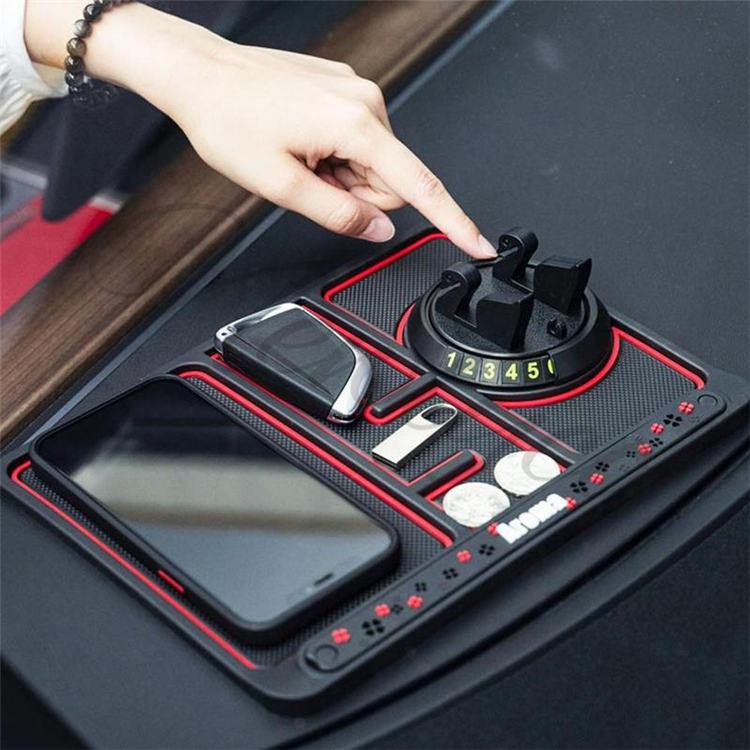 4 in 1 Car Anti-Slip Mat Auto Phone Holder - C/LF42