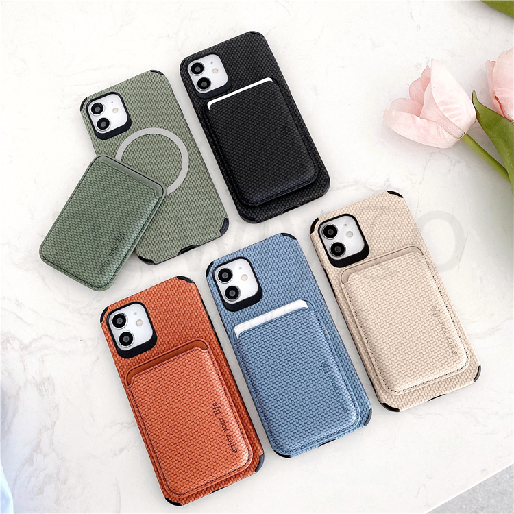 Magnetic Card Holder iPhone Case - C/CI73