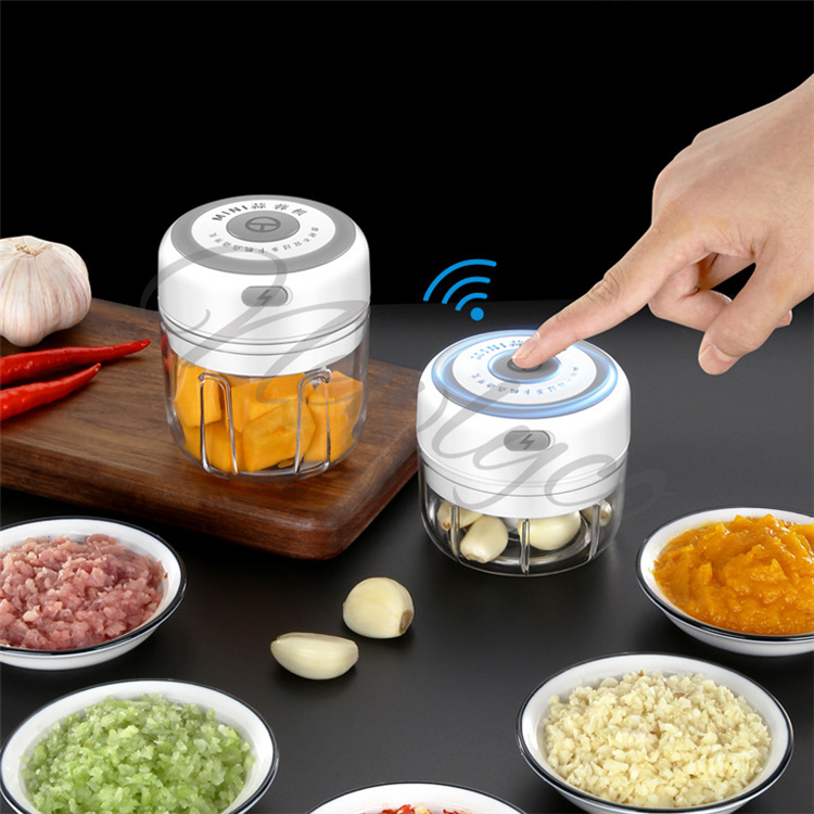 100/250ml Portable Electric Garlic Cutter -Y/LF80