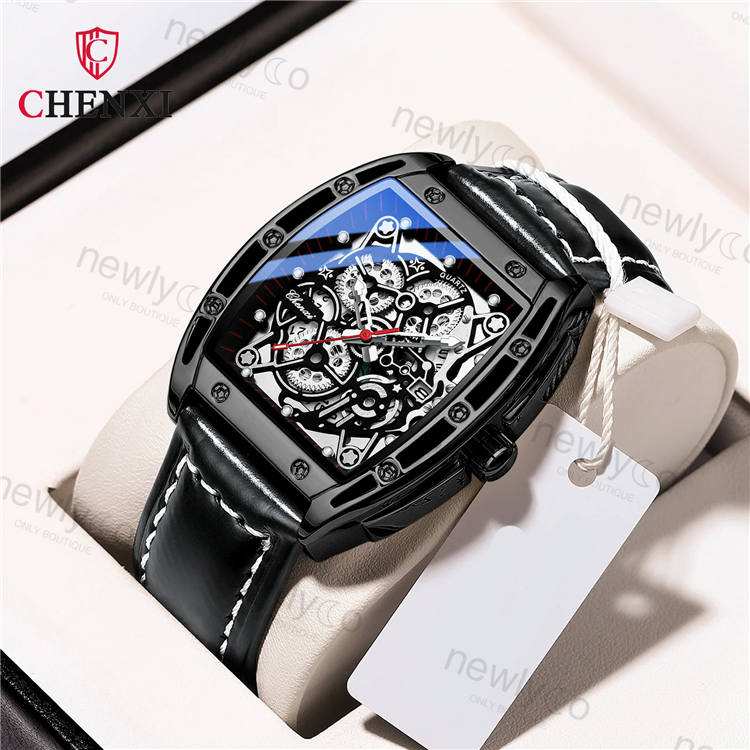 Men's Luxury Square Quartz Watches - C/MW180