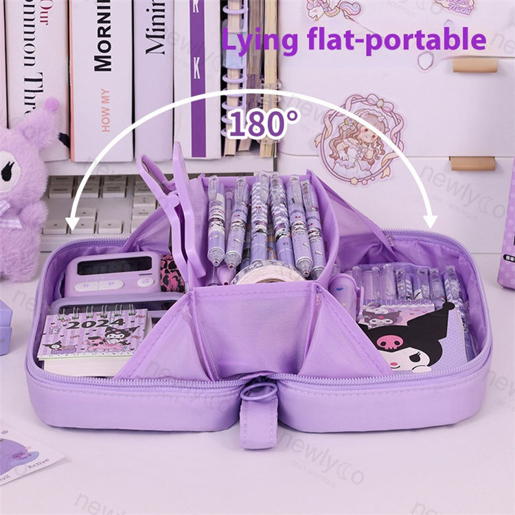 Large capacity pencil case 2 pcs- C/CB7