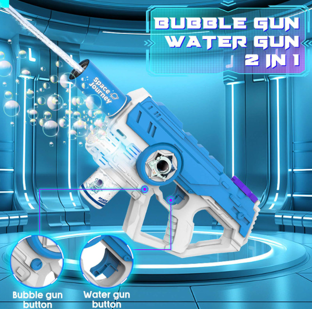 Water gun bubble toy 2 in 1 - Y/LF185