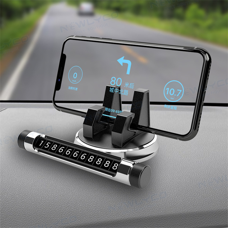 Car Number Plate Car Phone Holder - Y/LF212